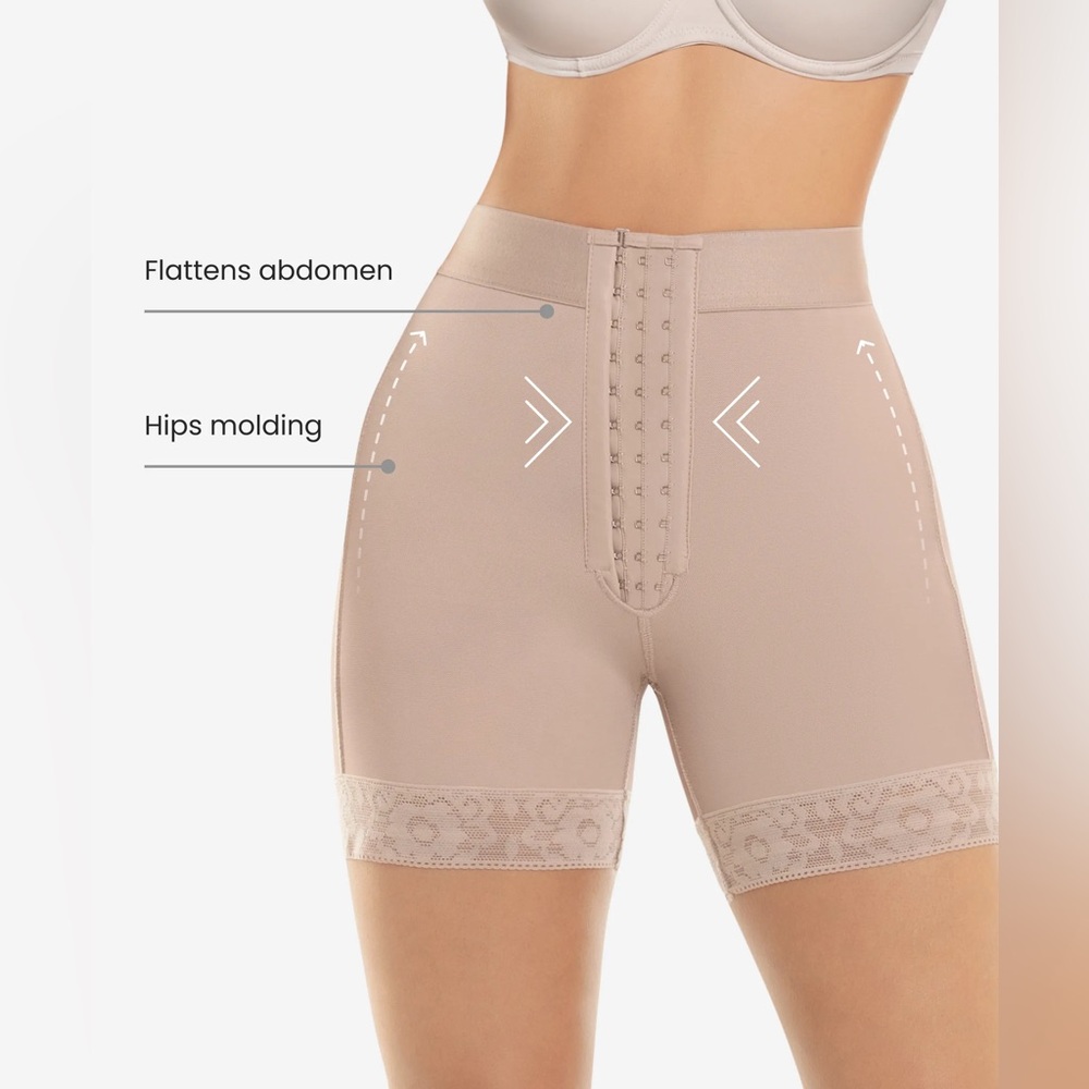 BBL Colombian Hook closure high compression shorts Style 255 🍑 butt lift